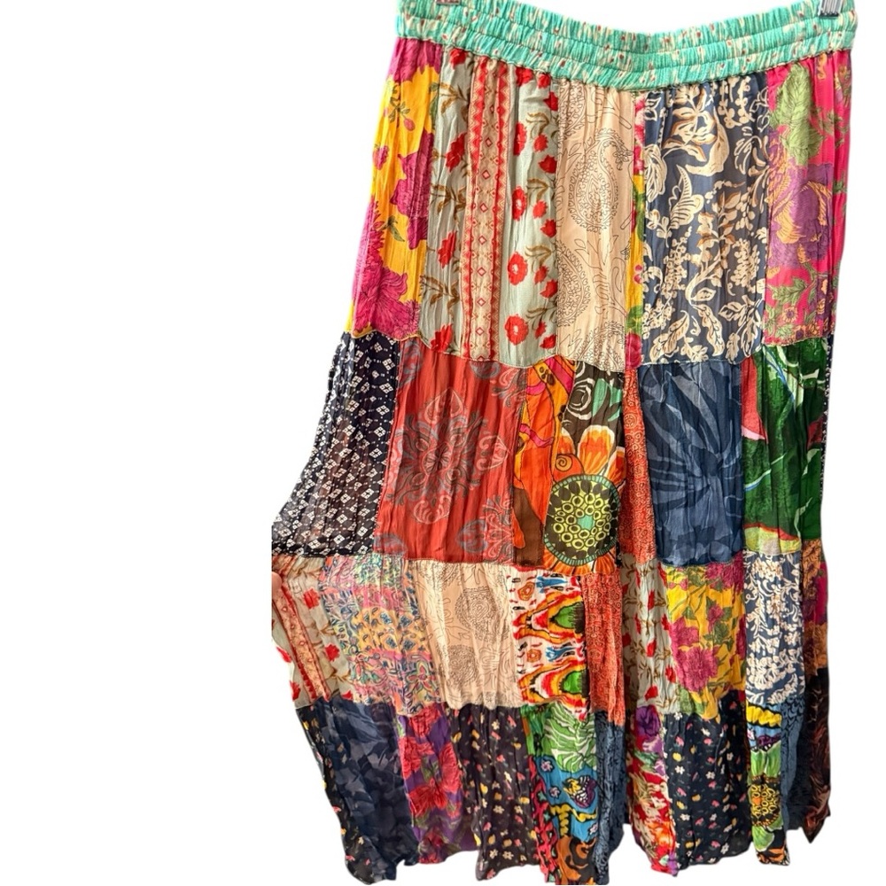 Young Threads Women's Patchwork Wide Leg Pants - … - image 6